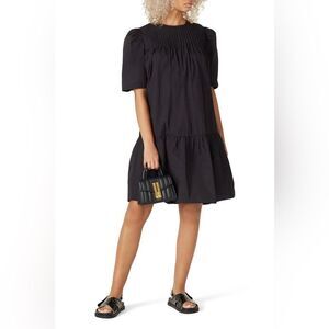 BY MALENE BIRGER- Aninah Black Puff Sleeve Dress Size 38